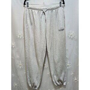 Old Navy Womens Large Gray Sweatpants Solid Warm Classic California Athleisure